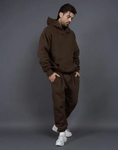 Cotton Hoodie Sweatsuit